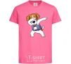Детская футболка Пес Патрон Ярко-розовый фото