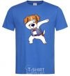 Men's T-Shirt Dog Patron royal-blue фото