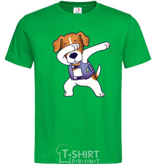 Men's T-Shirt Dog Patron kelly-green фото