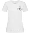 Women's T-shirt Armed Forces of Ukraine AFU White фото