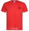 Men's T-Shirt Armed Forces of Ukraine AFU red фото
