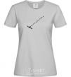 Women's T-shirt Chornobaivka rake grey фото