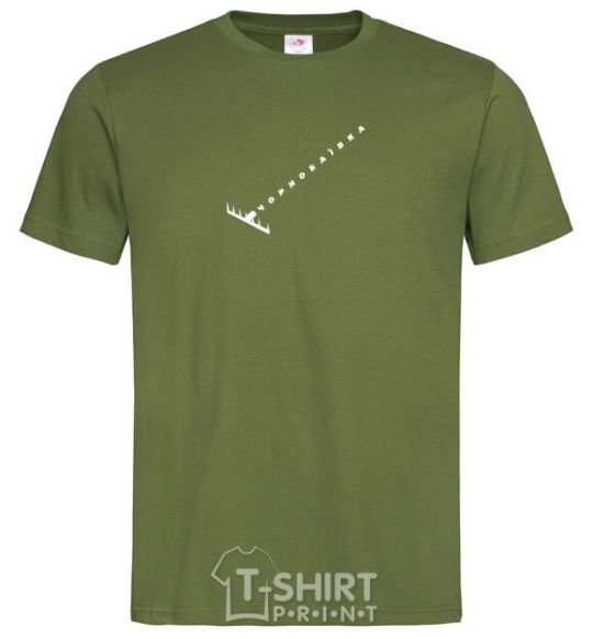 Men's T-Shirt Chornobaivka rake millennial-khaki фото