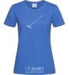 Women's T-shirt Chornobaivka rake royal-blue фото