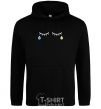 Men`s hoodie Tears in my eyes black фото