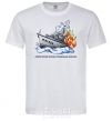 Men's T-Shirt Negative surfacing White фото