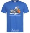 Men's T-Shirt Negative surfacing royal-blue фото