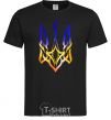 Men's T-Shirt The coat of arms is on fire black фото