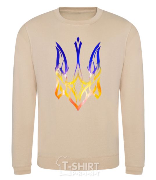 Sweatshirt The coat of arms is on fire sand фото