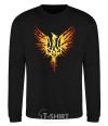 Sweatshirt Coat of arms bird yellow black фото