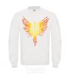 Sweatshirt Coat of arms bird yellow White фото