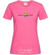 Women's T-shirt Make love not war heart of hugs heliconia фото