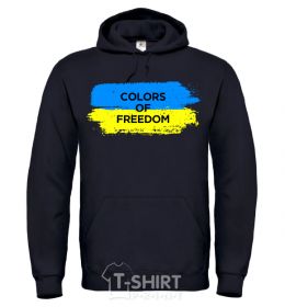 Men`s hoodie Colors of freedom black фото