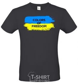 Men's T-Shirt Colors of freedom dark-grey фото