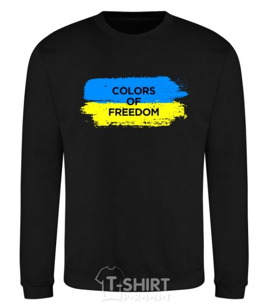 Sweatshirt Colors of freedom black фото