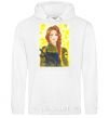 Men`s hoodie Save UA Zakhystychna White фото