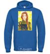 Men`s hoodie Save UA Zakhystychna royal фото