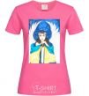 Women's T-shirt The girl is an angel of Ukraine heliconia фото