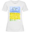 Women's T-shirt Thank you for your protection White фото