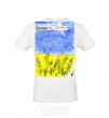 Men's T-Shirt Airplane Mriya White фото