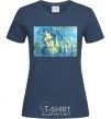 Women's T-shirt We will win navy-blue фото