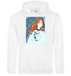 Men`s hoodie Come back alive White фото