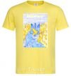 Men's T-Shirt Ukraine is you cornsilk фото