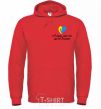 Men`s hoodie In the heart what does not die bright-red фото