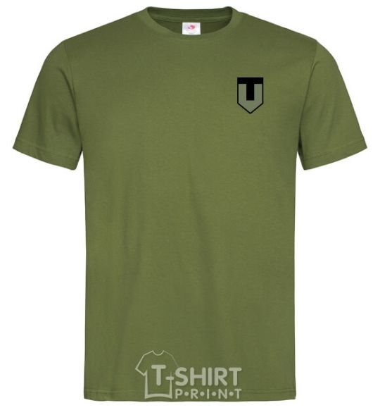 Men's T-Shirt TRO emblem millennial-khaki фото