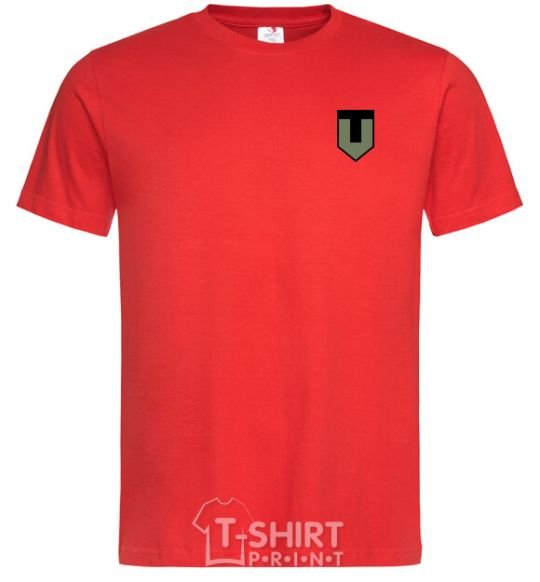 Men's T-Shirt TRO emblem red фото