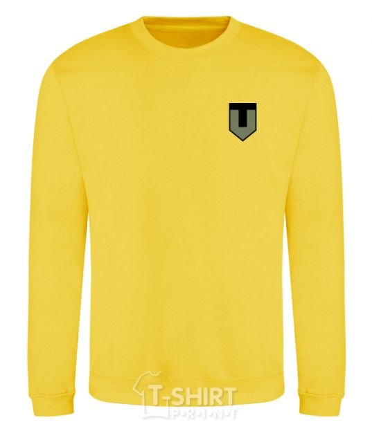 Sweatshirt TRO emblem yellow фото