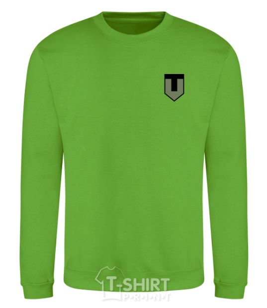 Sweatshirt TRO emblem orchid-green фото