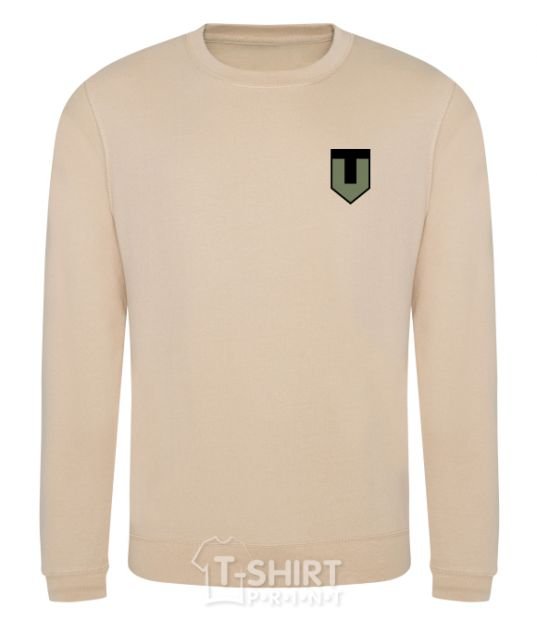 Sweatshirt TRO emblem sand фото