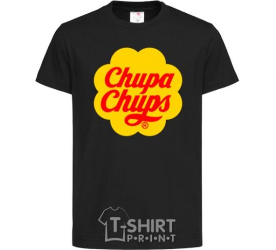 Kids T-shirt Chupa Chups black фото