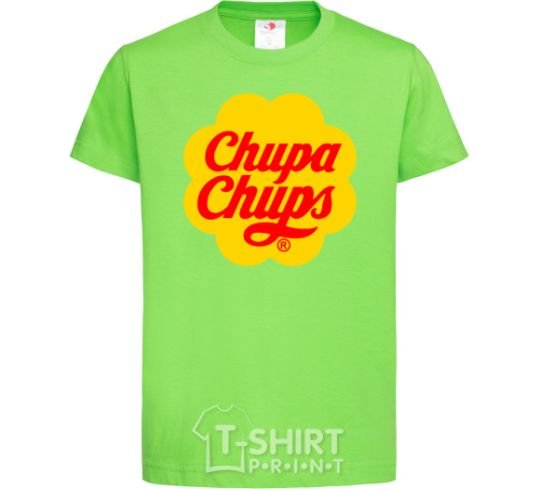 Детская футболка Chupa Chups Лаймовый фото