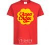 Детская футболка Chupa Chups Красный фото