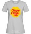 Women's T-shirt Chupa Chups grey фото