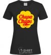 Women's T-shirt Chupa Chups black фото