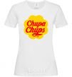 Women's T-shirt Chupa Chups White фото