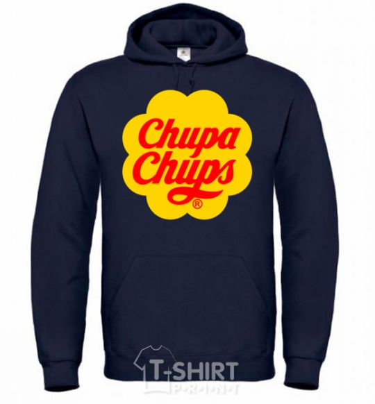 Men`s hoodie Chupa Chups navy-blue фото