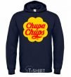 Men`s hoodie Chupa Chups navy-blue фото