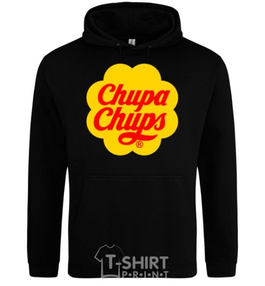 Men`s hoodie Chupa Chups black фото