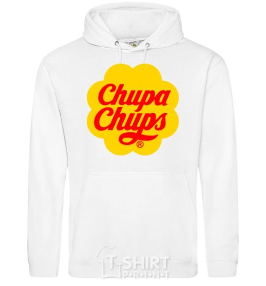 Men`s hoodie Chupa Chups White фото