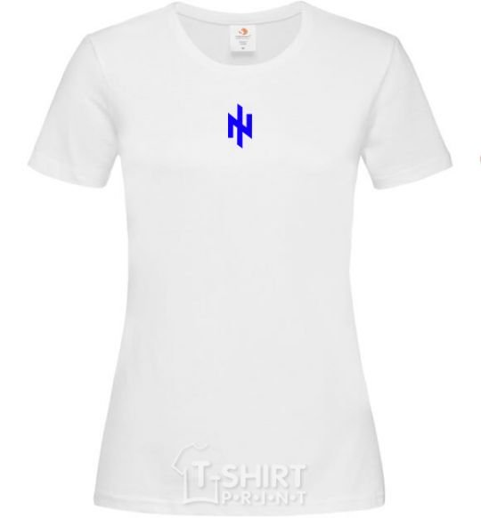 Women's T-shirt Azov Idea of the Nation White фото