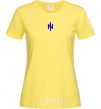 Women's T-shirt Azov Idea of the Nation cornsilk фото