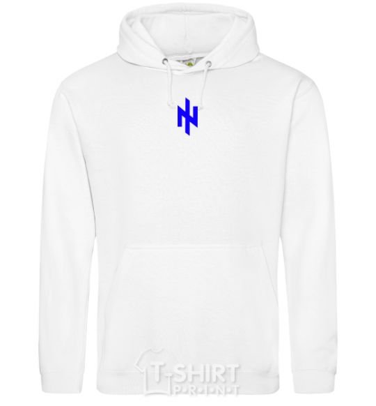 Men`s hoodie Azov Idea of the Nation White фото