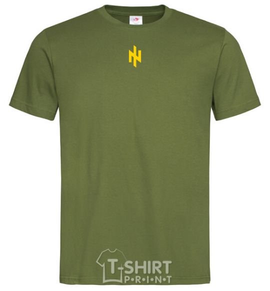 Men's T-Shirt Azov Idea of the Nation millennial-khaki фото