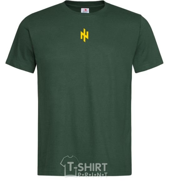 Men's T-Shirt Azov Idea of the Nation bottle-green фото