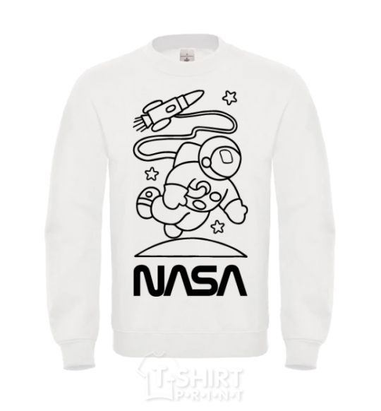 Sweatshirt Nasa white White фото