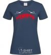 Women's T-shirt Bayraktar navy-blue фото